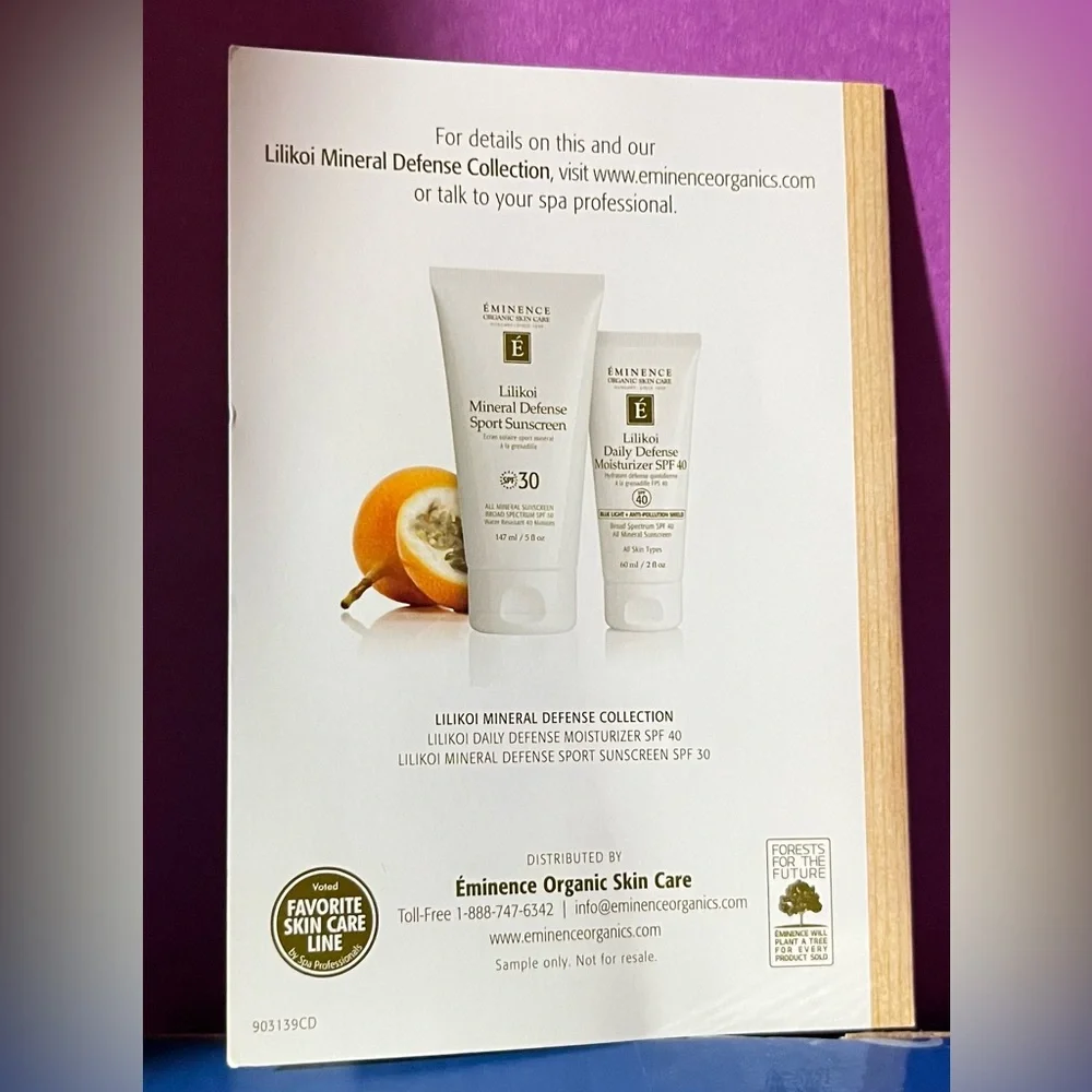 ÉMINENCE ORGANIC SKIN CARE - Lilikoi Daily Defense Moisturizer SPF 40 (singles)